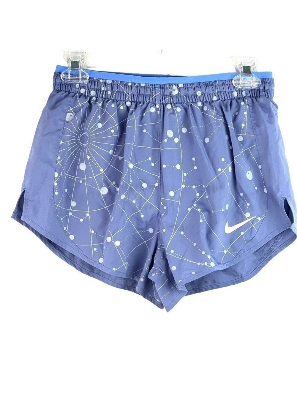 EUC-AUTHENTIC Nike Dri-Fit Tempo Printed, Built In Brief, Running Shorts Size XS